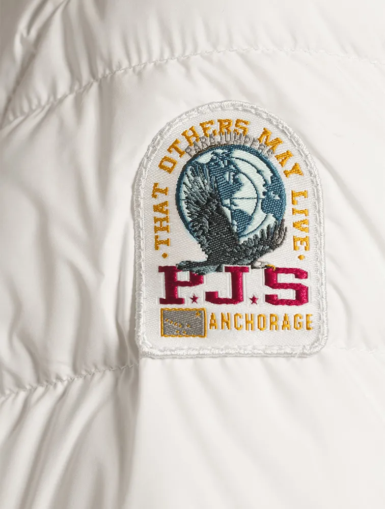 Irene Quilted Down Jacket With Hood