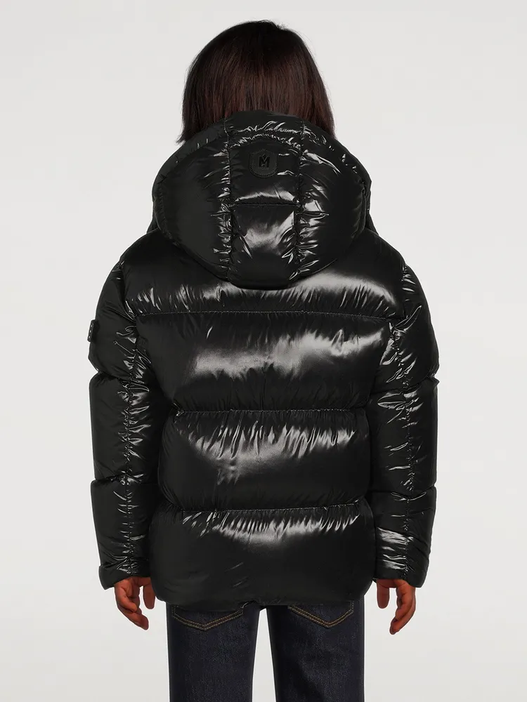 Kids Jesse Light Down Jacket With Hood