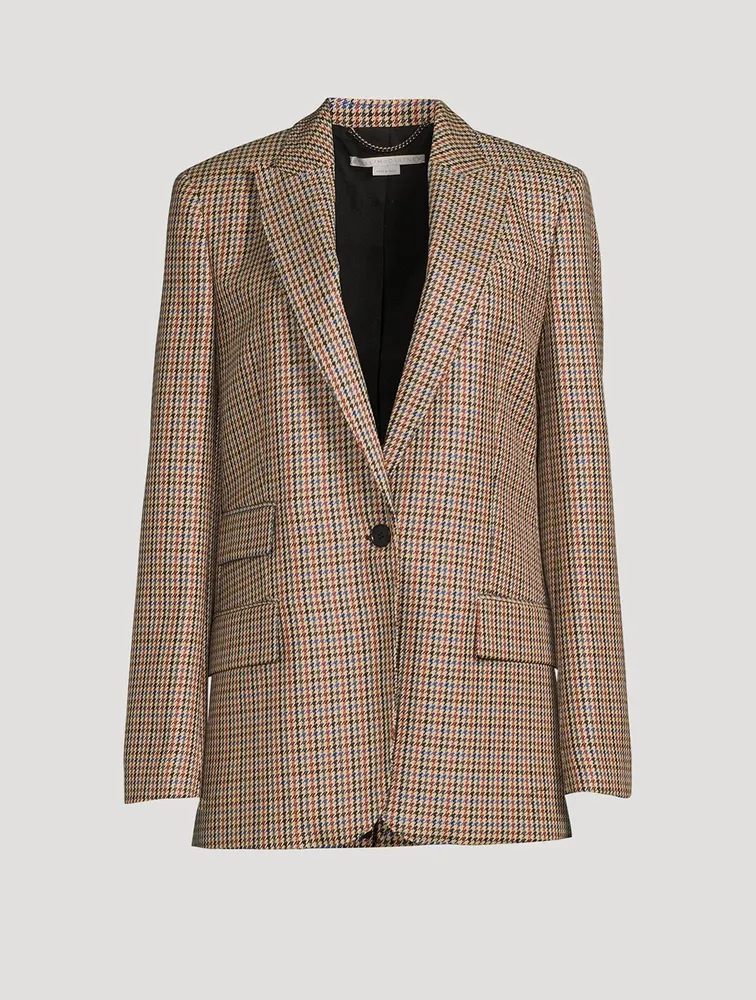 Bell Wool Jacket Houndstooth