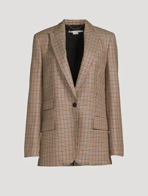 Bell Wool Jacket Houndstooth