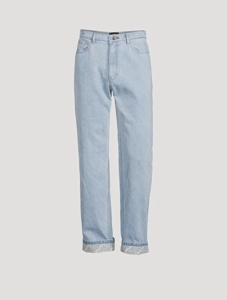 Straight-Leg Jeans