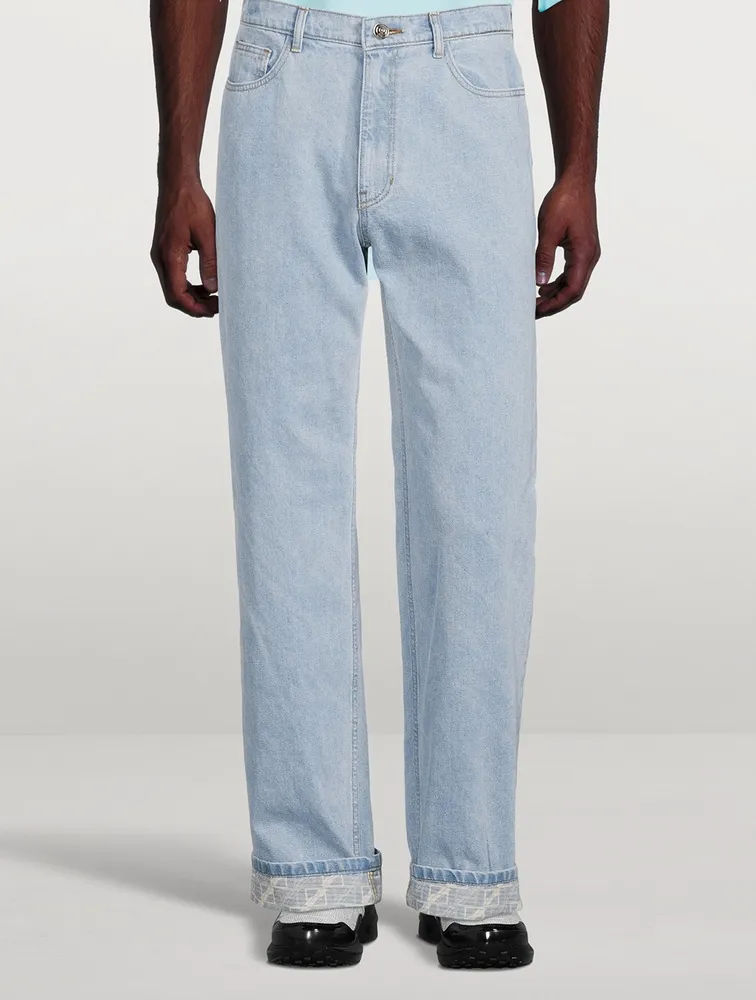 Straight-Leg Jeans