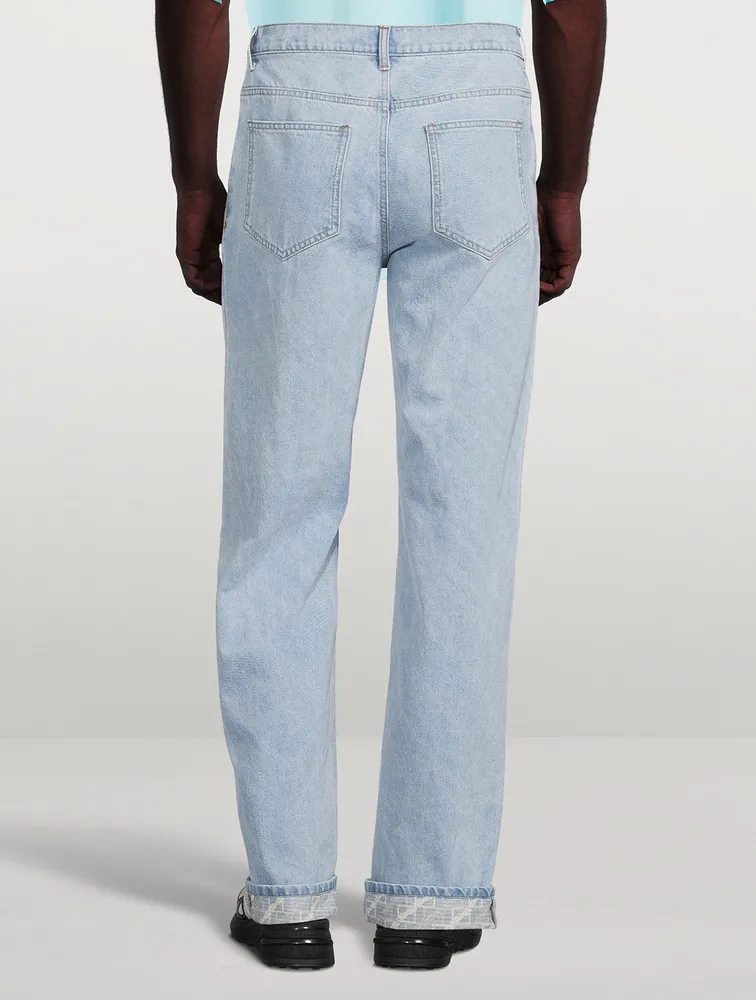 Straight-Leg Jeans