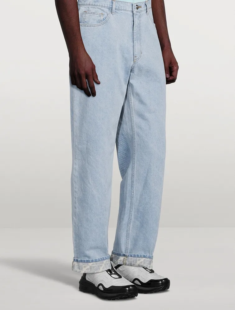 Straight-Leg Jeans