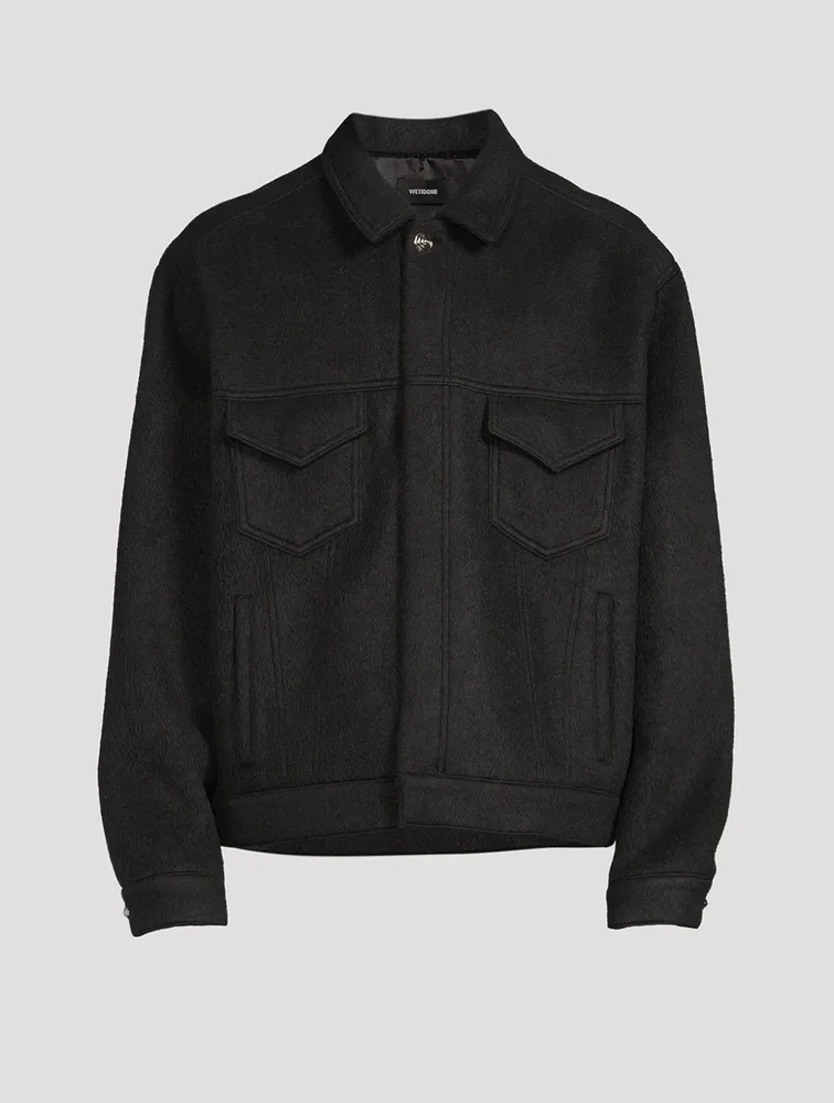 Mohair Trucker Jacket