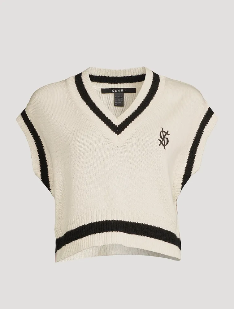 Cross Dollar Sweater Vest