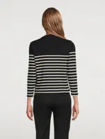 Long-Sleeve T-Shirt Striped Print
