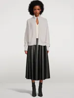 Zip-Front Cardigan