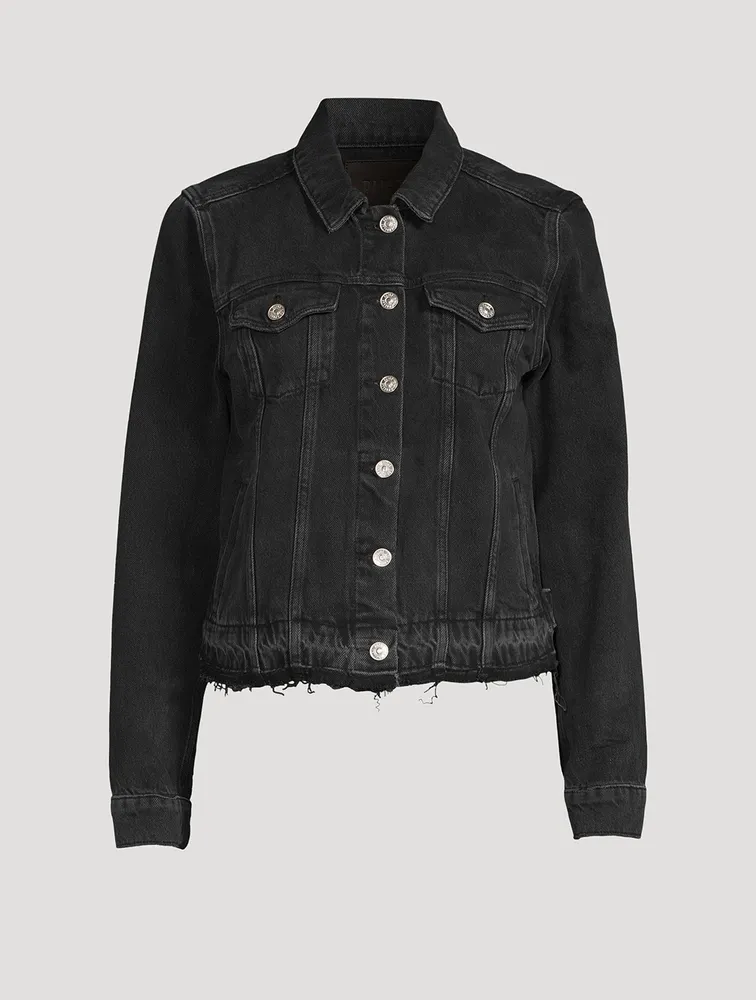 Rowan Raw-Hem Denim Jacket