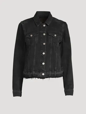 Rowan Raw-Hem Denim Jacket