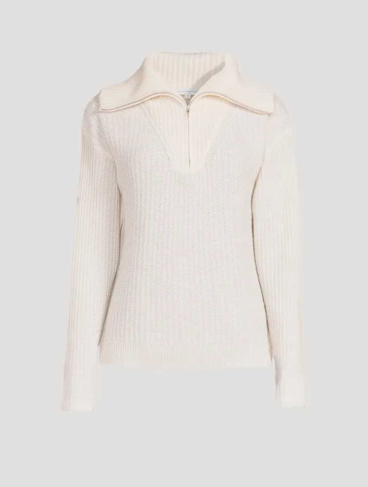 Cashmere Half-Zip Sweater