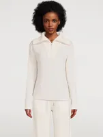 Cashmere Half-Zip Sweater