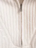 Cashmere Half-Zip Sweater