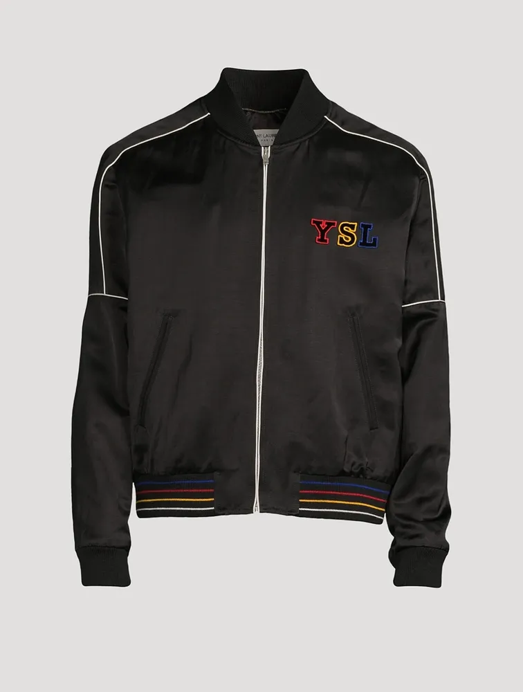 YSL Satin Teddy Jacket