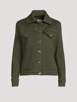 Stretch Denim Jacket