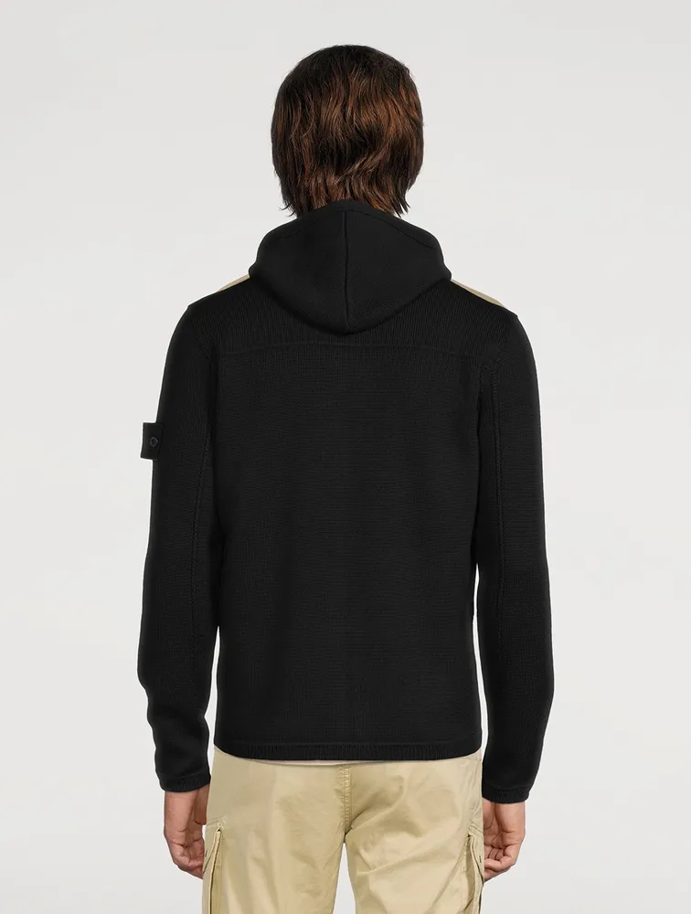 Ghost Wool Zip Hoodie