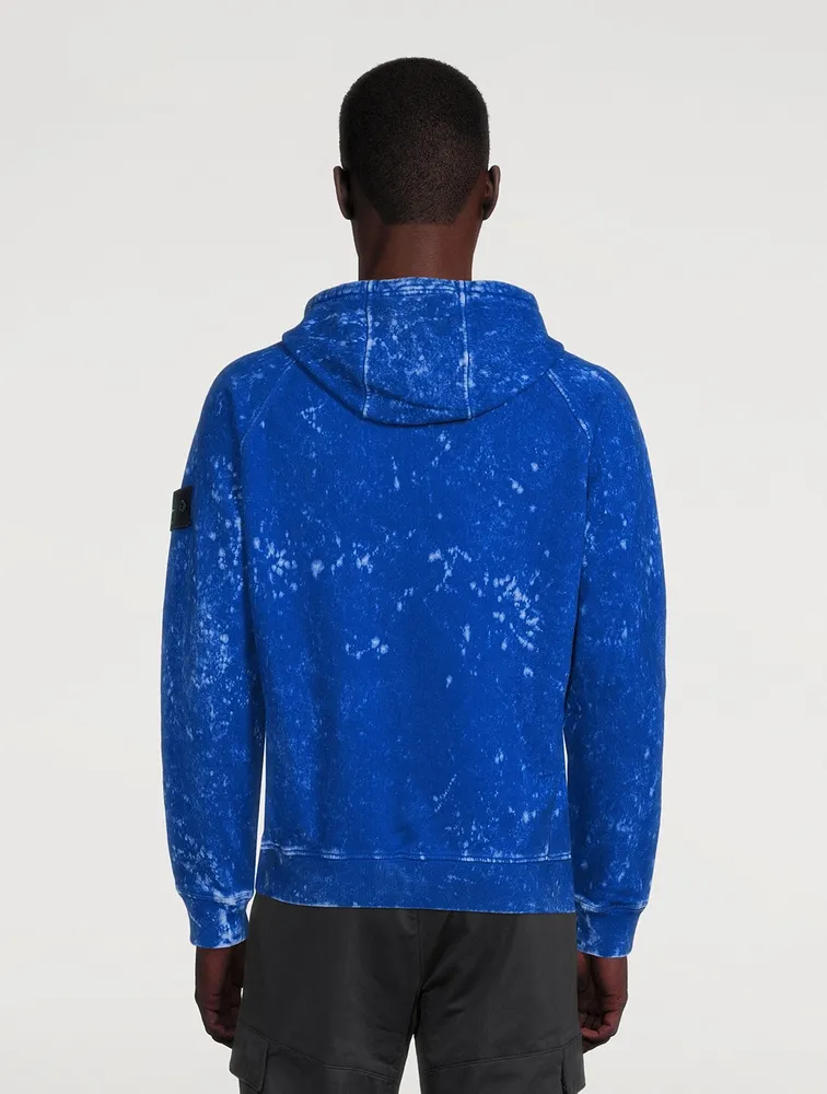 Off-Dye Cotton Fleece Hoodie