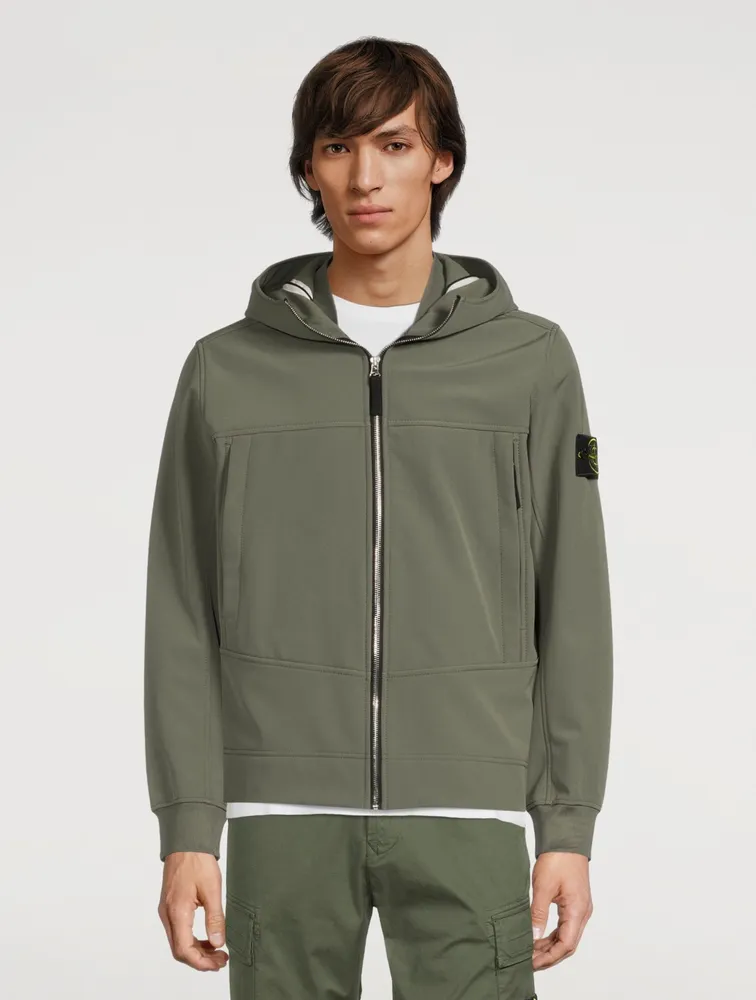 Soft Shell Hooded Jacket