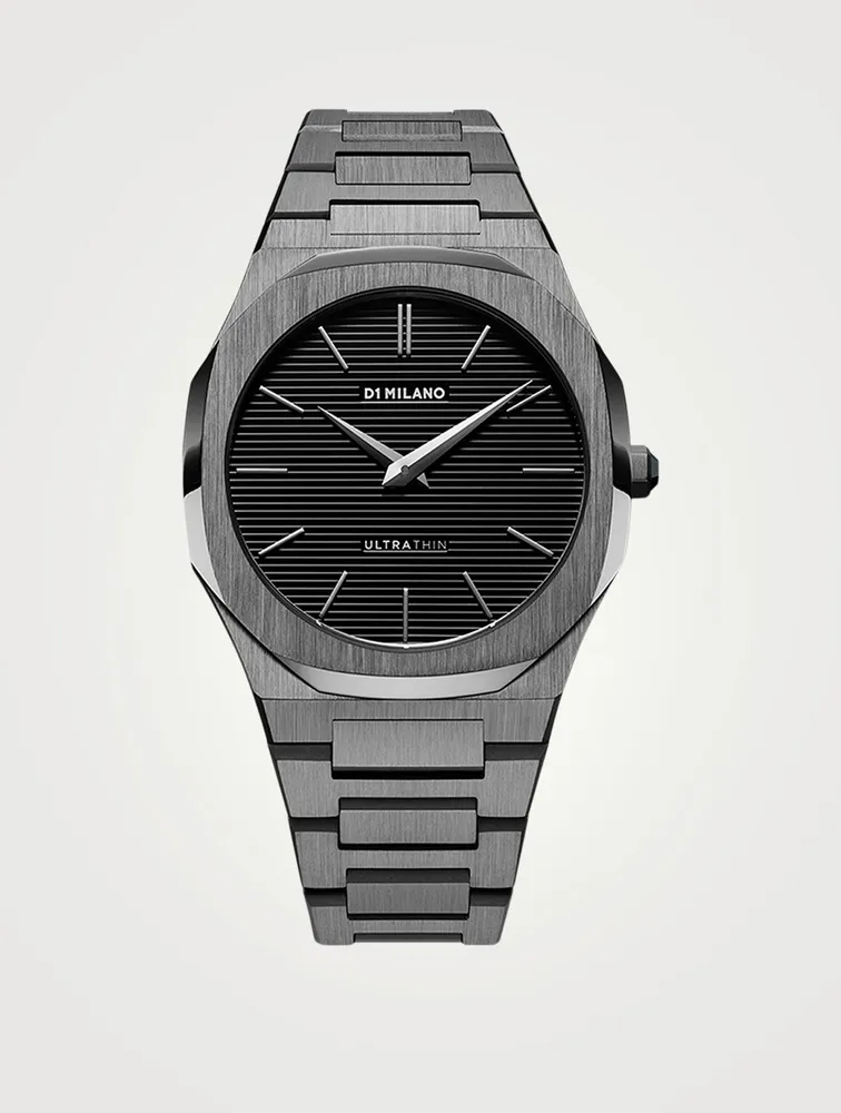 Ultra Thin Stainless Steel Bracelet Watch