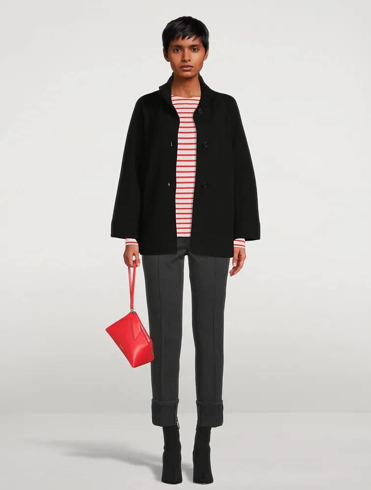 Jersey Long-Sleeve T-Shirt Stripe Print
