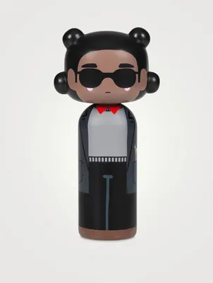 Jean-Michel Basquiat Wood Kokeshi Doll