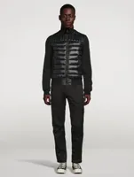 Collin-Z Bomber Jacket With Down Front