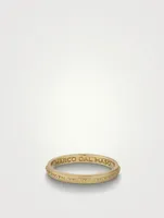 Icon 18K Gold Slim Eternity Band