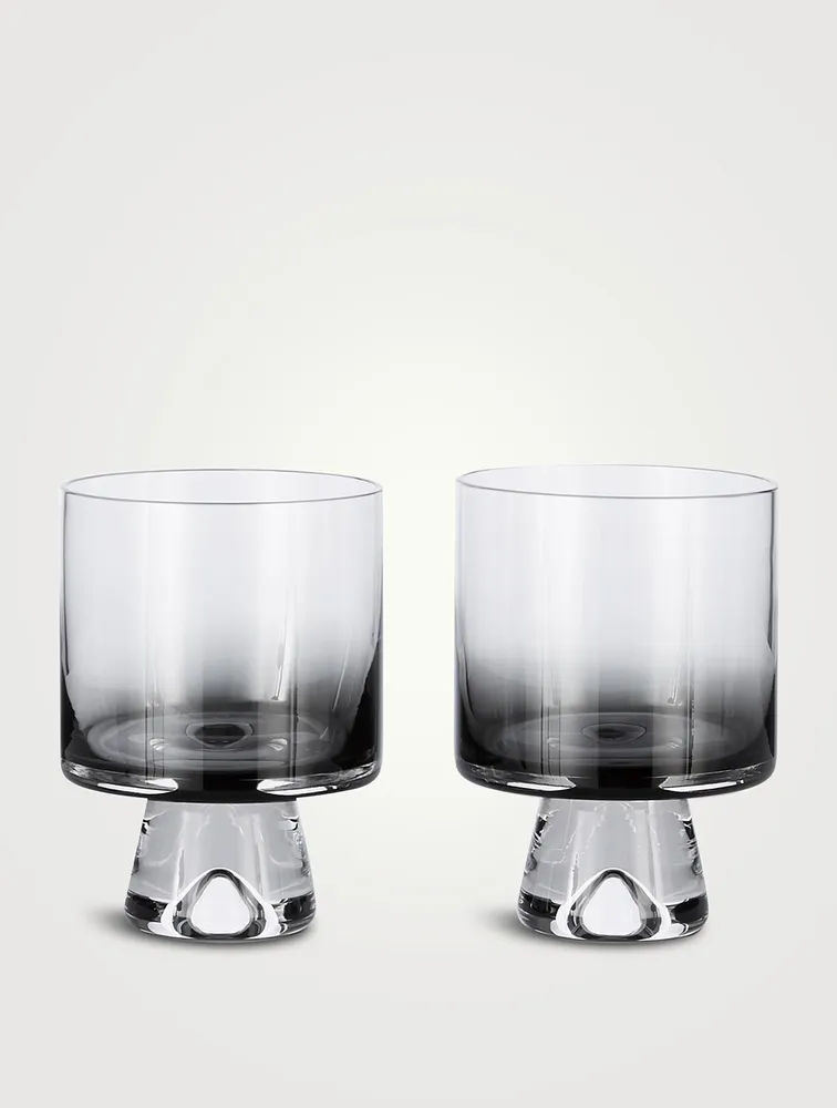 Tank Low Ball Glasses x2