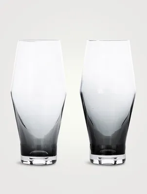 Tank Beer Glasses x2