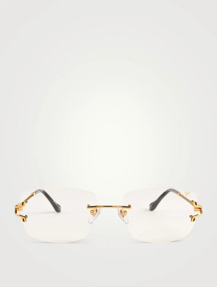 VF Bal Harbour Drill Mount 24K Gold Plated Sunglasses