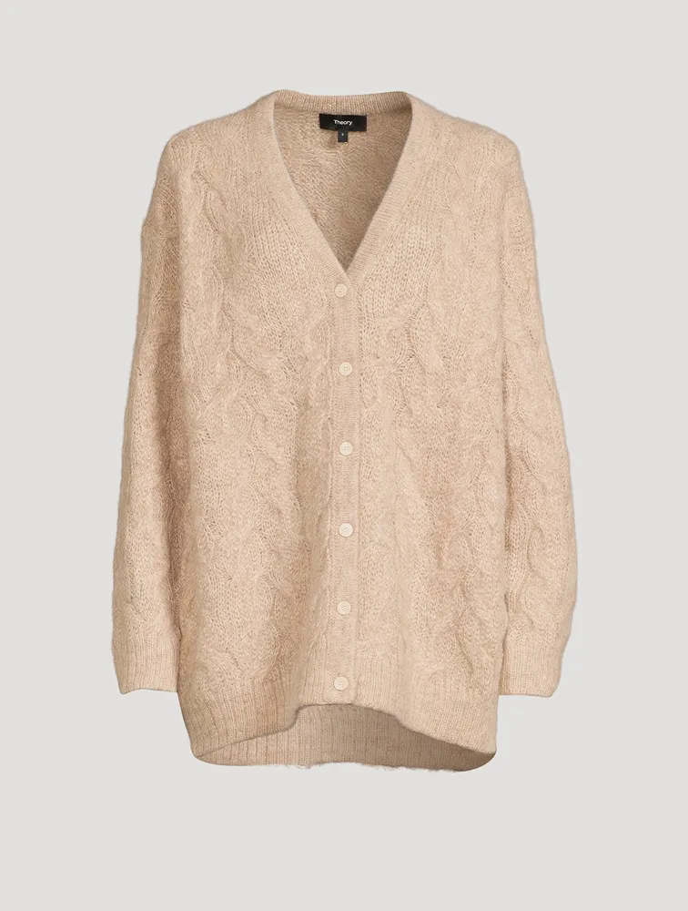 Cable-Knit Cardigan