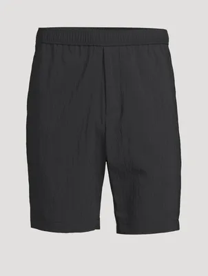 Curtis Piqué Nylon Shorts