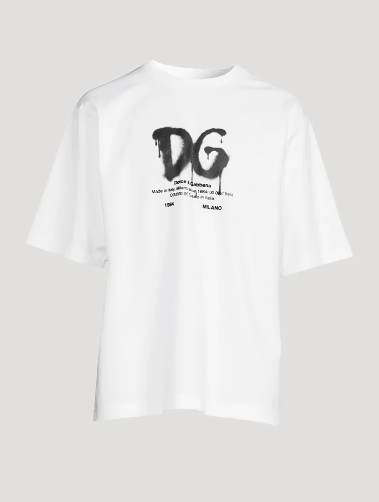 Oversized T-Shirt With Spray Logo