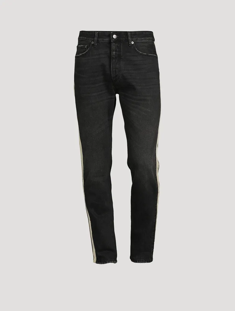 Slim-Fit Jeans With Side Stripe