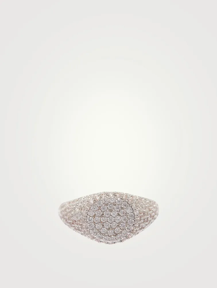 The Pavé Signet Ring