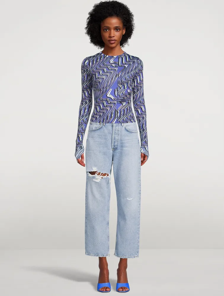 Body Shop Long-Sleeve Top