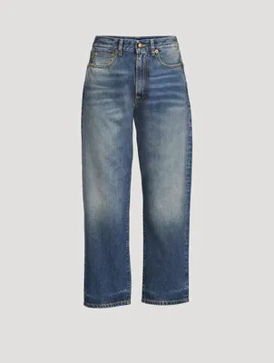 Double Pocket Boyfriend Jeans