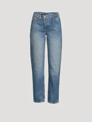 Casey Rigid Straight-Leg Jeans
