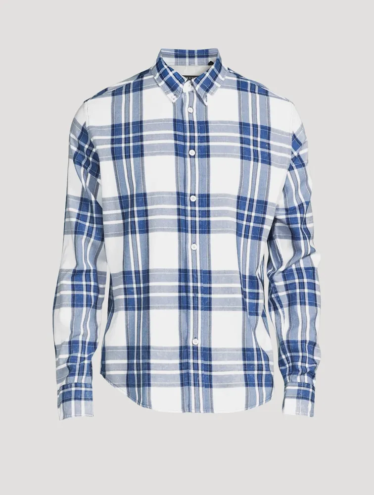Tomlin Cotton Shirt Plaid Print
