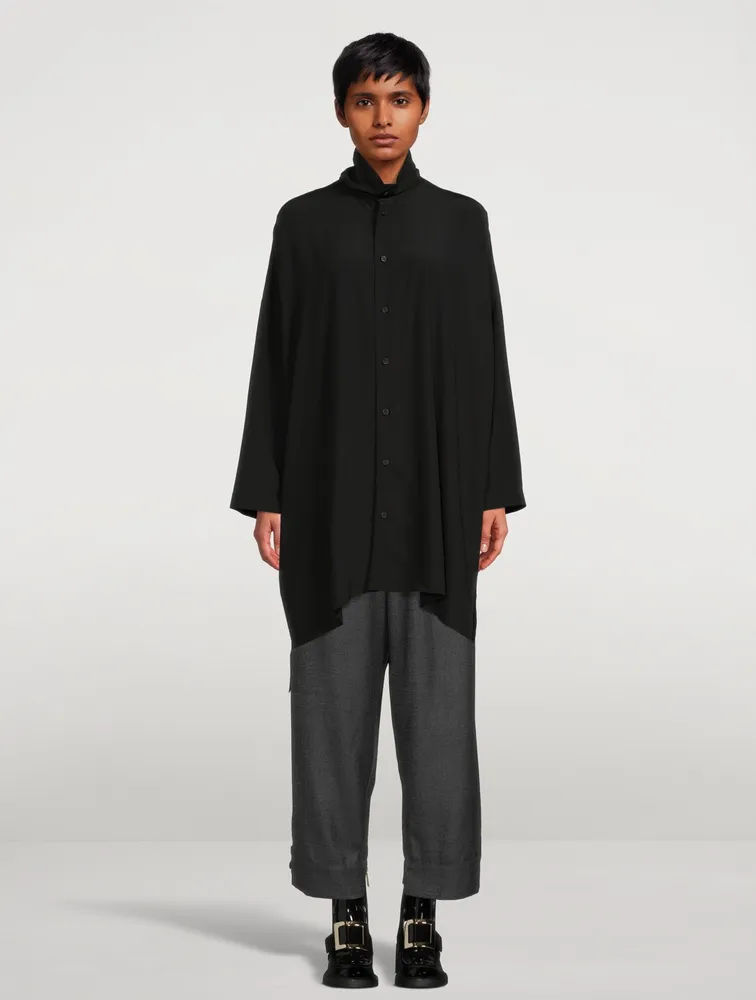 Silk Long Shirt