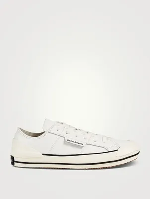 Leather Low-Top Sneakers