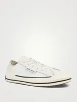 Leather Low-Top Sneakers