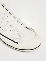 Leather Low-Top Sneakers