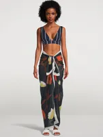 Amelia Recycled Polyester Printed Sarong