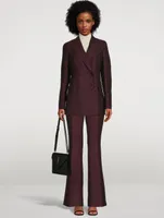 Nadine Lurex Double-Breasted Blazer