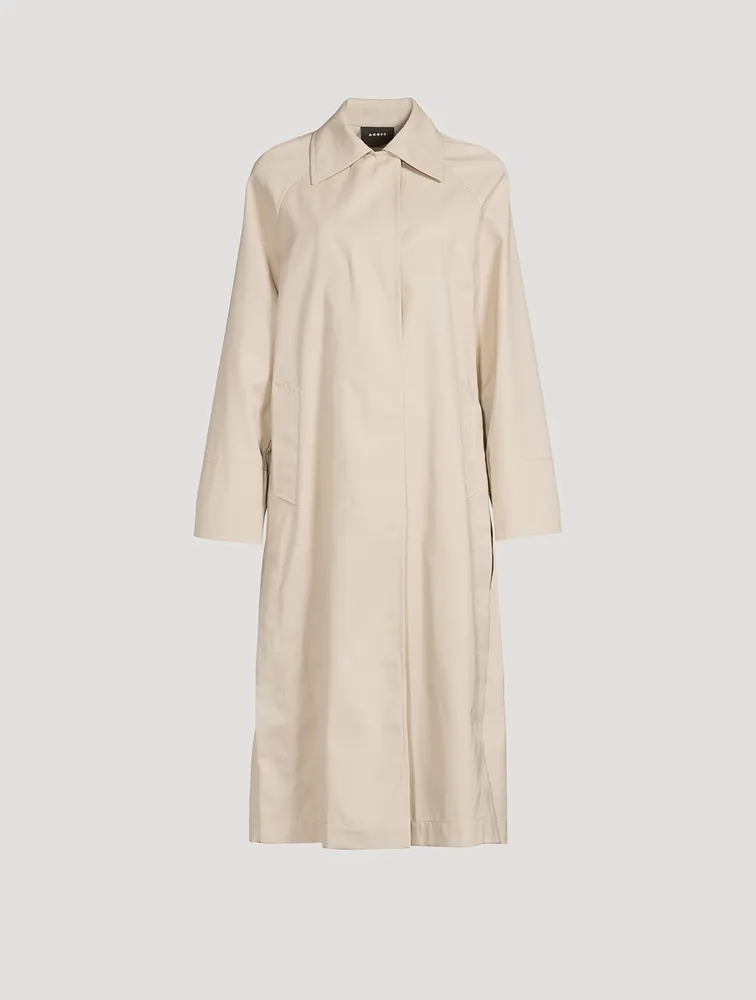 Hannes Cotton Gabardine Trench Coat
