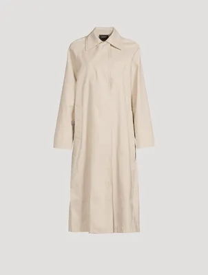 Hannes Cotton Gabardine Trench Coat