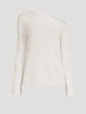 Cashmere Asymmetrical Sweater