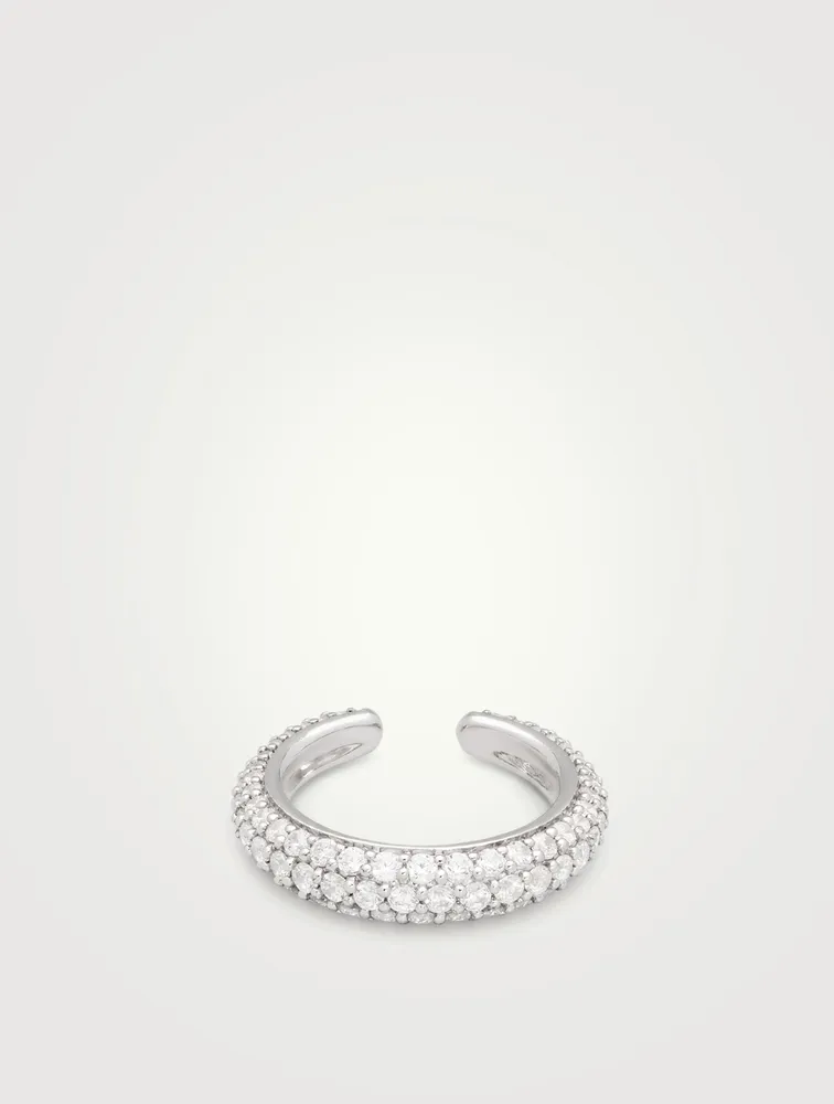 Zirconia Slim Ear Cuff