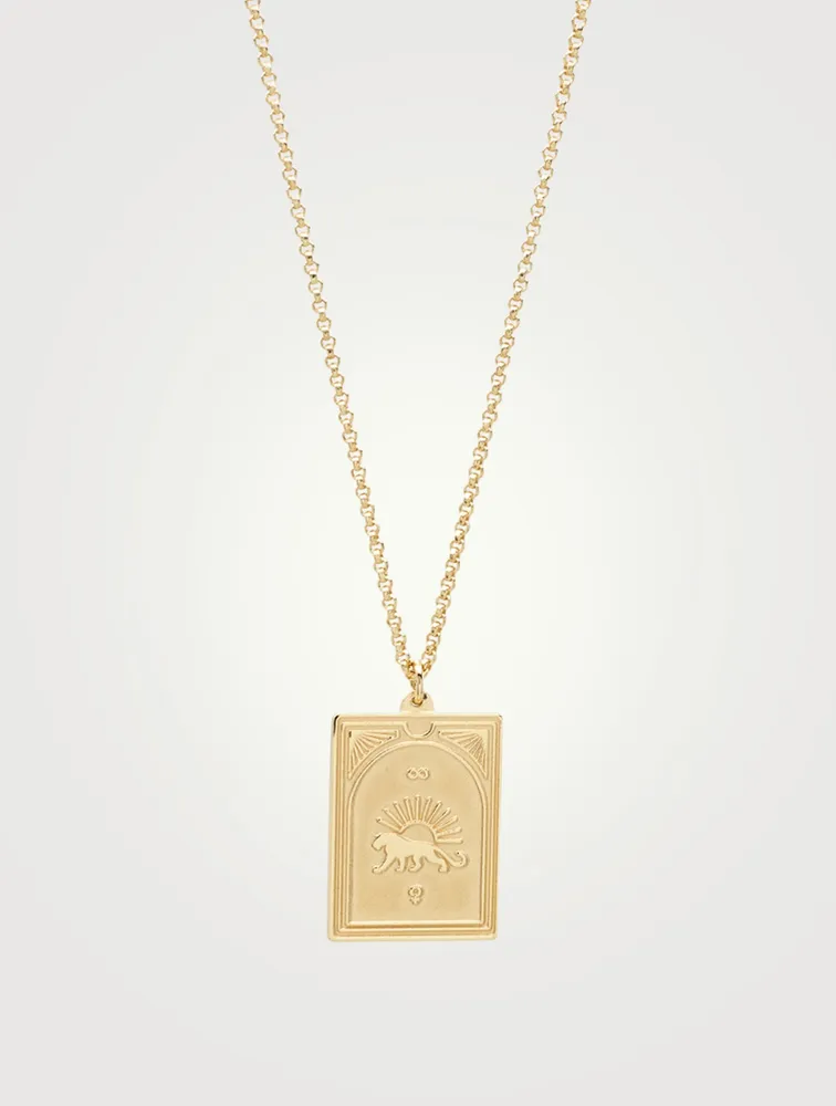 Tarot Strength Pendant Necklace